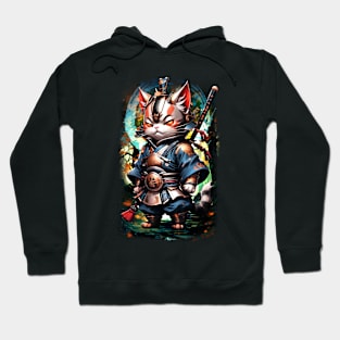 Samurai Cat 12 Hoodie